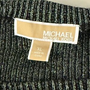 Michael Kors Black and Silver Sweater for Women